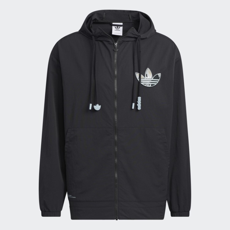 Blusão Preto Adicolor Adidas