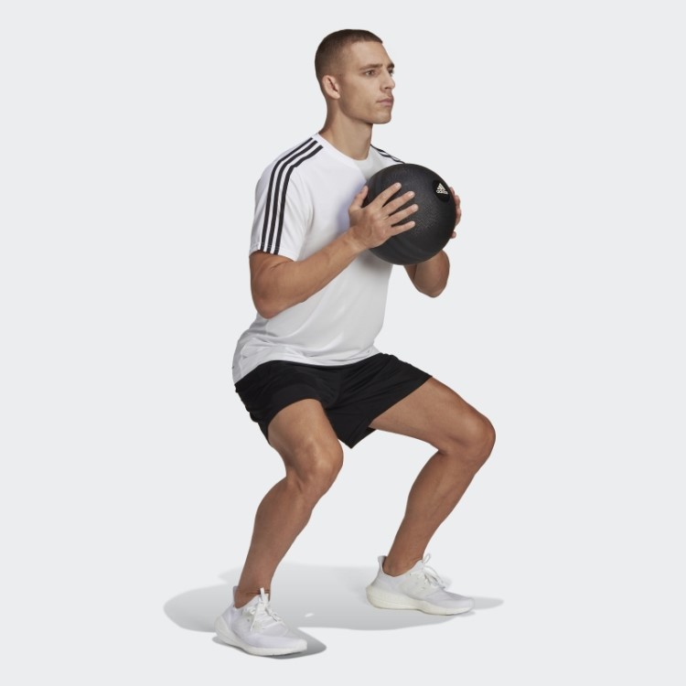 Bermuda De Treino Adidas Train Essentials Preta