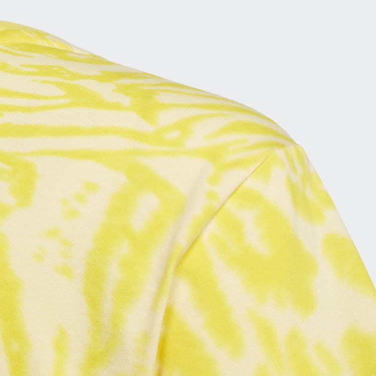 Future Icons Camiseta Híbrido De Algodão Com Estampa De Animal Regular Adidas Amarelo