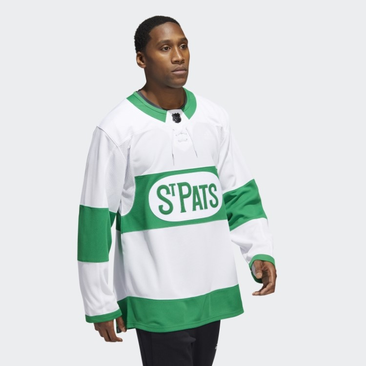 Camisa Maple Leafs St Pats Adidas Branco