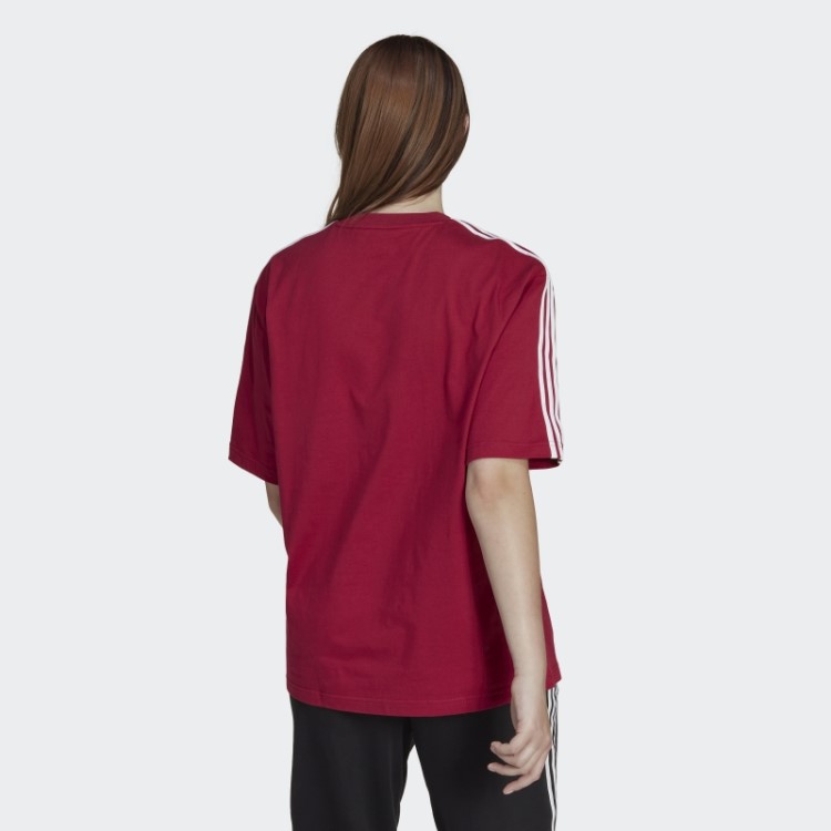 Camiseta Adicolor Trefoil Adidas Bordô