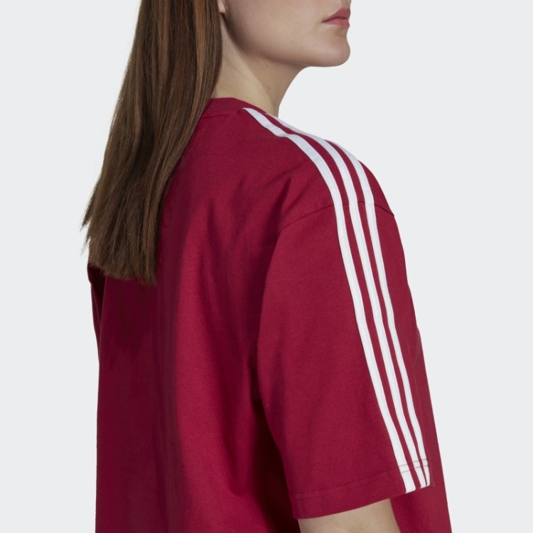 Camiseta Adicolor Trefoil Adidas Bordô