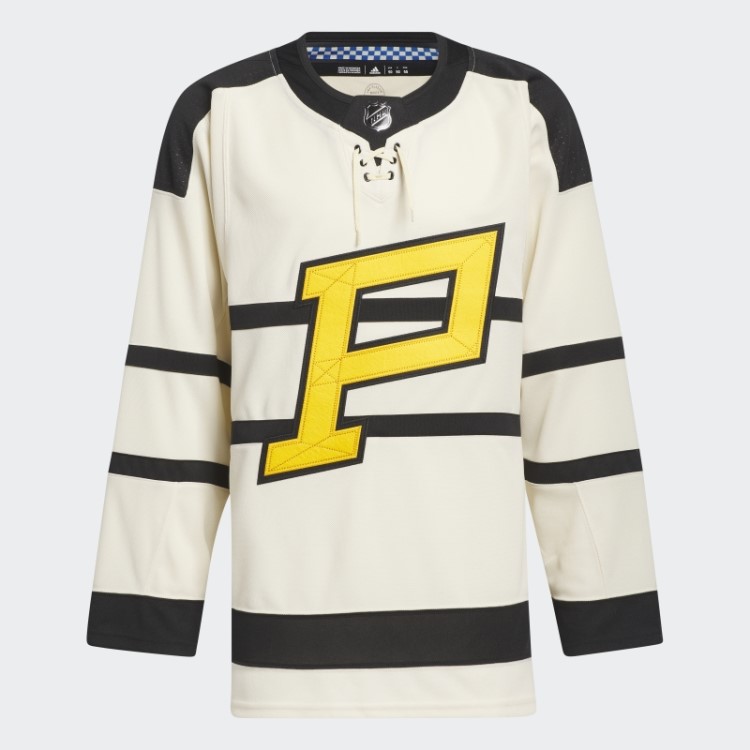 Pinguins Autêntica Camisa Clássica De Inverno Com Marca De Palavra Bege 15 Ccm-sld Adidas