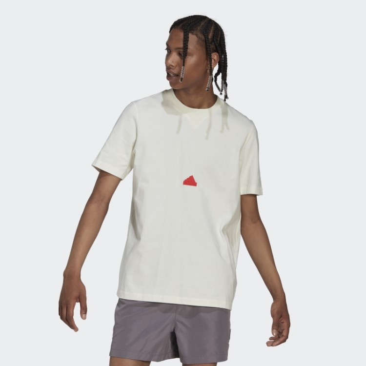 Camiseta Clássica Branca Adidas