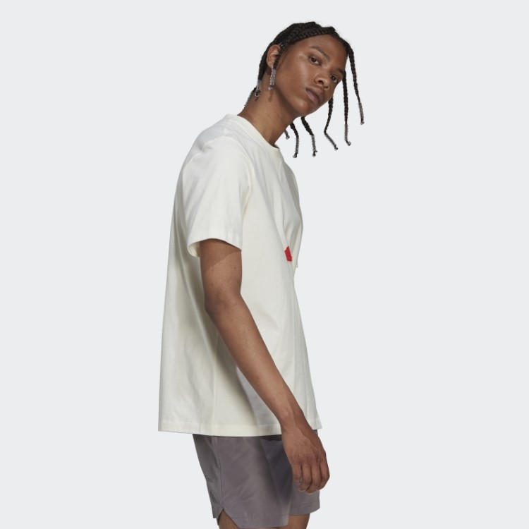 Camiseta Clássica Branca Adidas