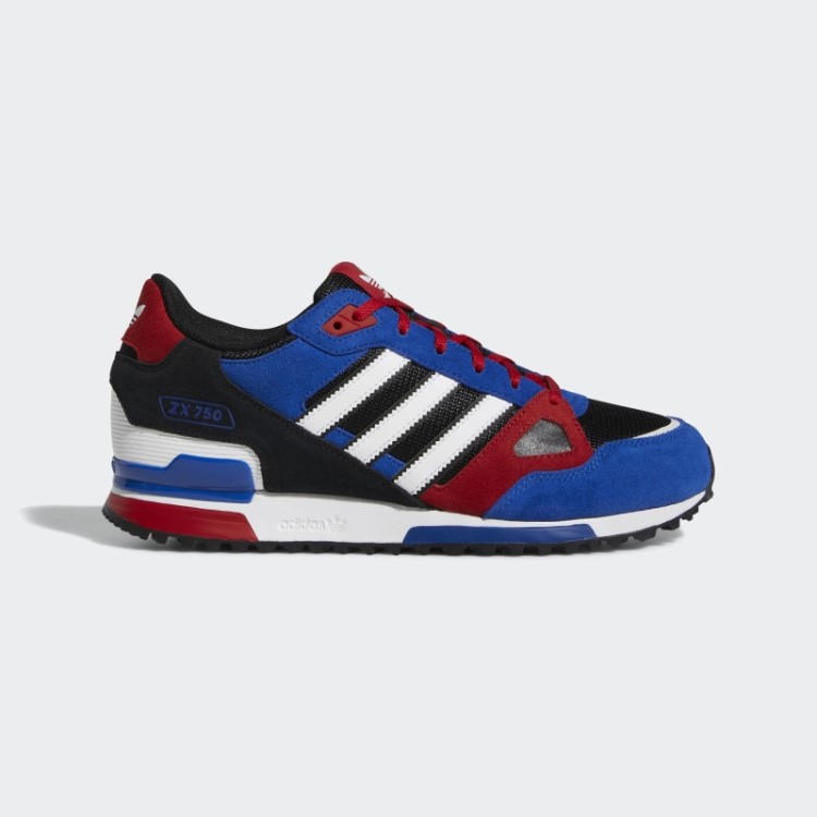 Sapatos Pretos Zx 750 Adidas