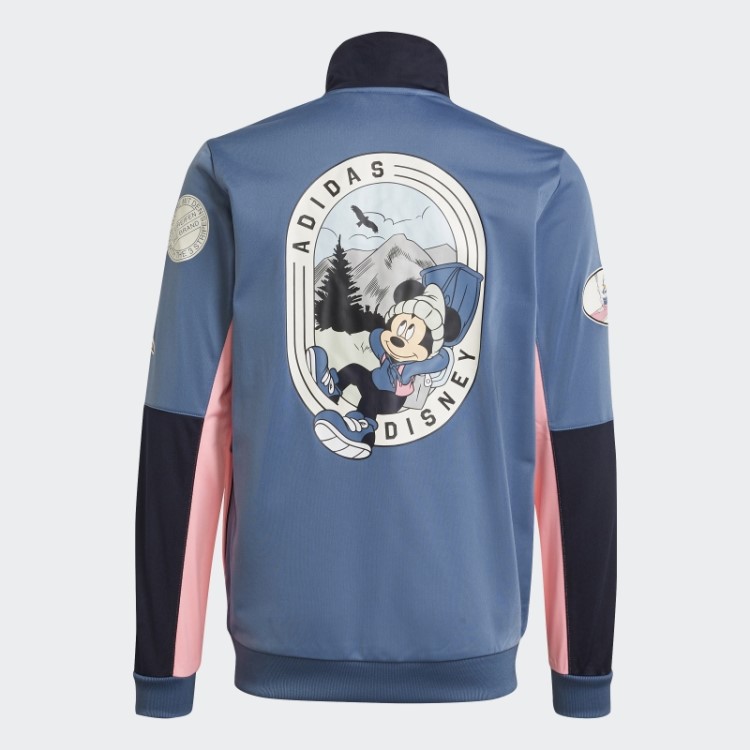 Adidas Disney Mickey And Friends Track Top Azul Alterado