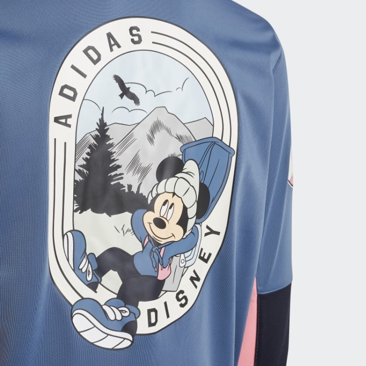 Adidas Disney Mickey And Friends Track Top Azul Alterado