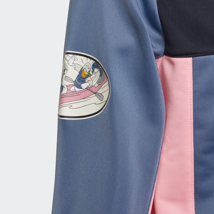 Adidas Disney Mickey And Friends Track Top Azul Alterado