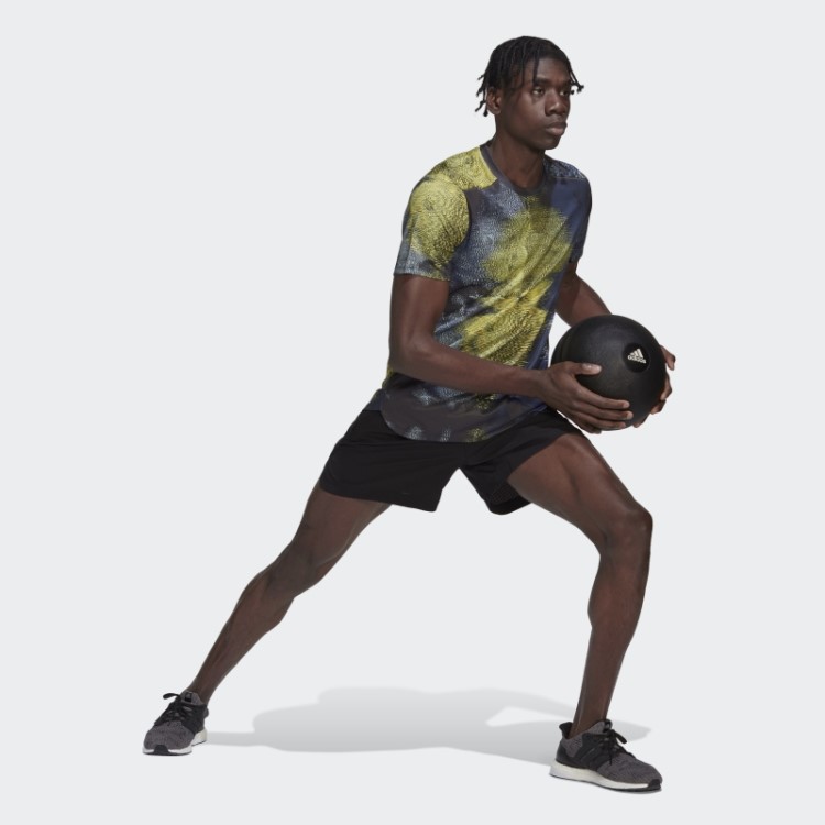 Bermuda De Treino Hiit Preta Adidas