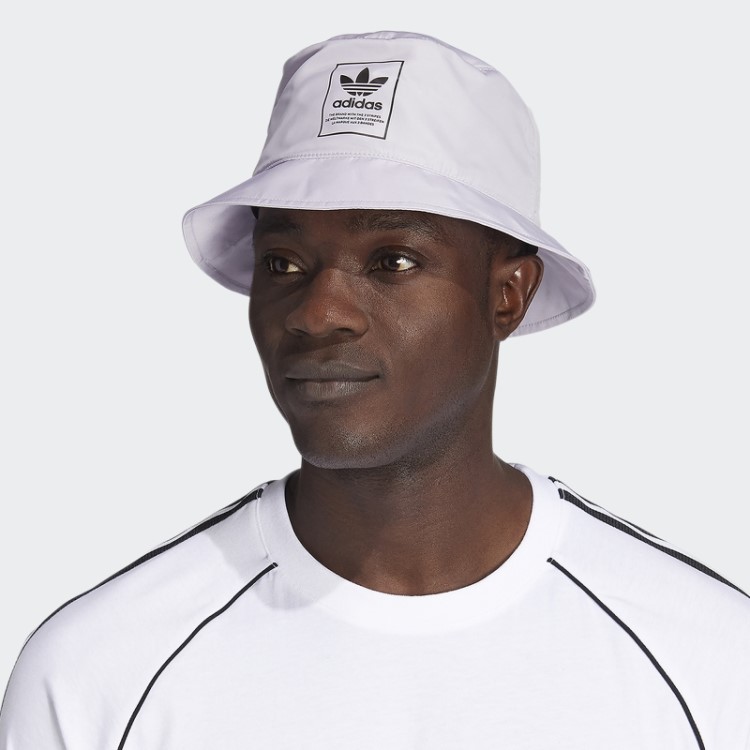 Chapéu De Balde Embalável Adidas Prata