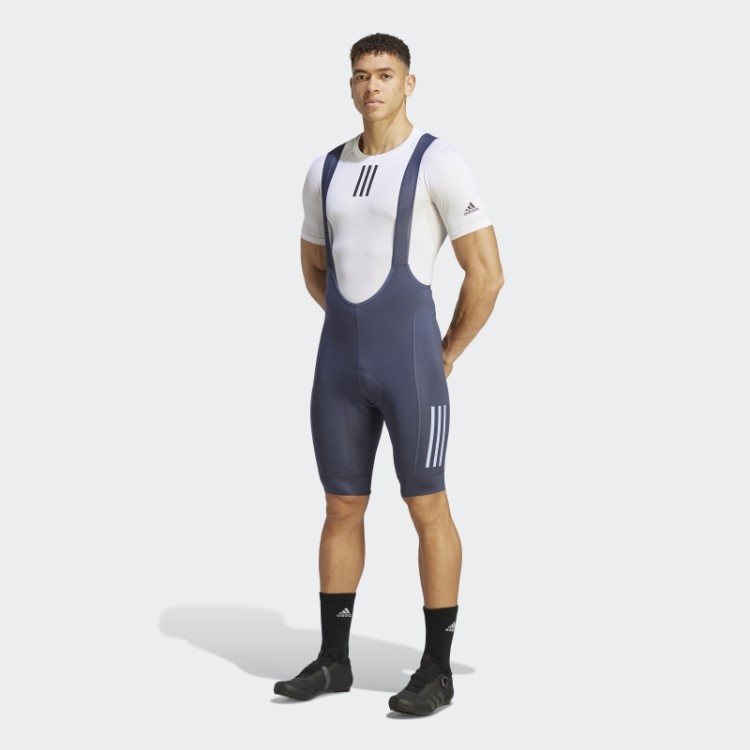 Bermuda De Ciclismo Acolchoada Azul Marinho Adidas