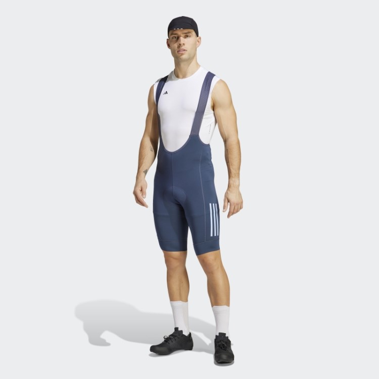 Bermuda De Ciclismo Acolchoada Azul Marinho Adidas