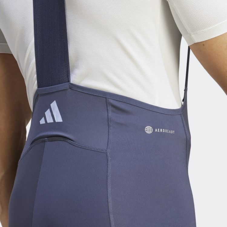 Bermuda De Ciclismo Acolchoada Azul Marinho Adidas