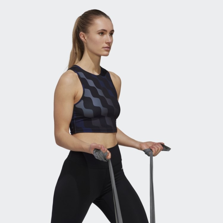 Adidas X Marimekko Train Icons Estampada Regata Preto Quente