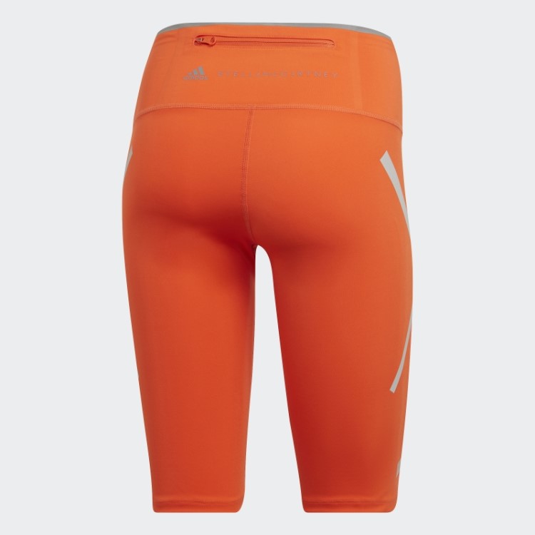Bermuda De Ciclismo Adidas By Stella Mccartney Truepace Laranja Quente