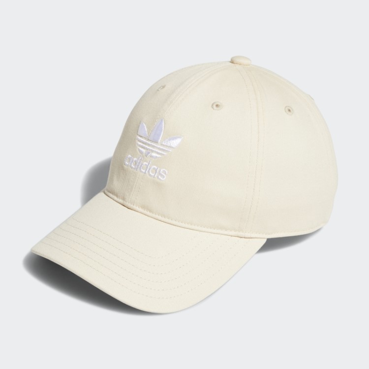 Boné Branco Adidas Com Tira Na Parte De Trás