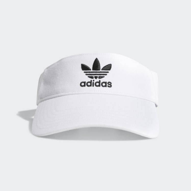 Viseira De Sarja Branca Adidas