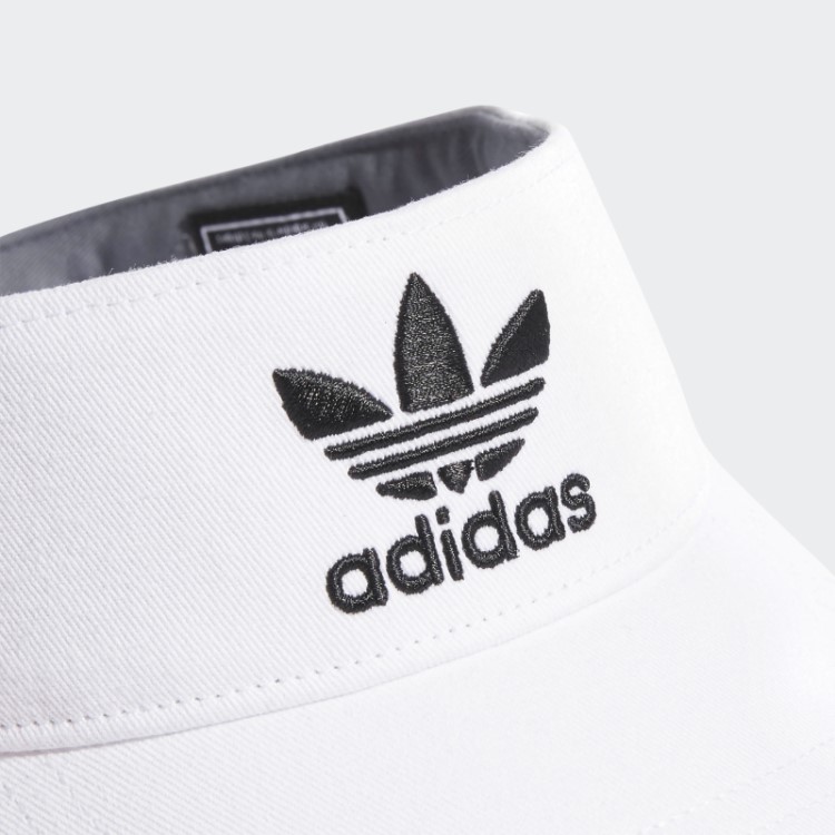 Viseira De Sarja Branca Adidas