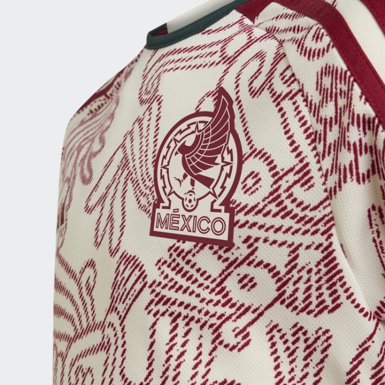 Camisa Branca Adidas México 22 Fora