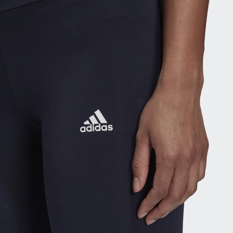 Legging Cintura Alta Com Logo Adidas Essentials Ink