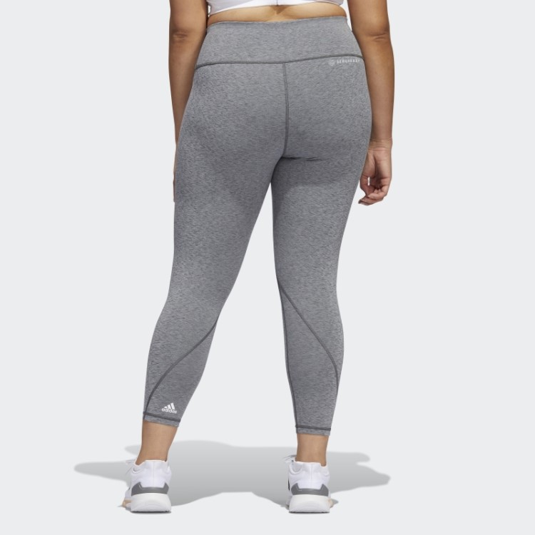 Leggings De Treino Adidas Optime Urze Cinza Escuro (tamanho Grande)