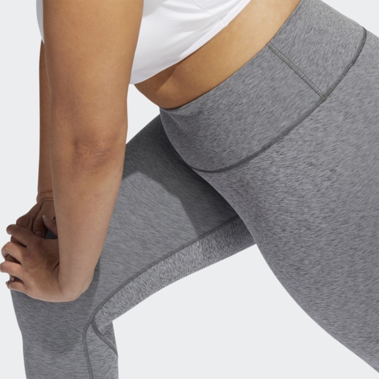 Leggings De Treino Adidas Optime Urze Cinza Escuro (tamanho Grande)