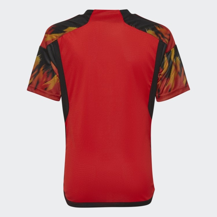 Adidas Belgium 22 Home Jersey Preto Estiloso