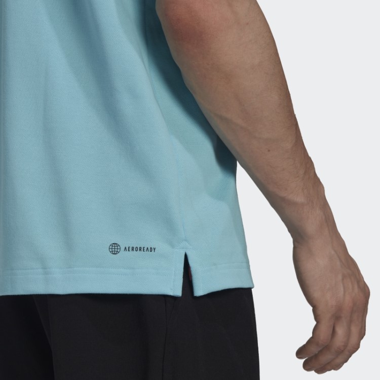 Adidas Clubhouse 3-bar Camisa Pólo De Tênis Azul