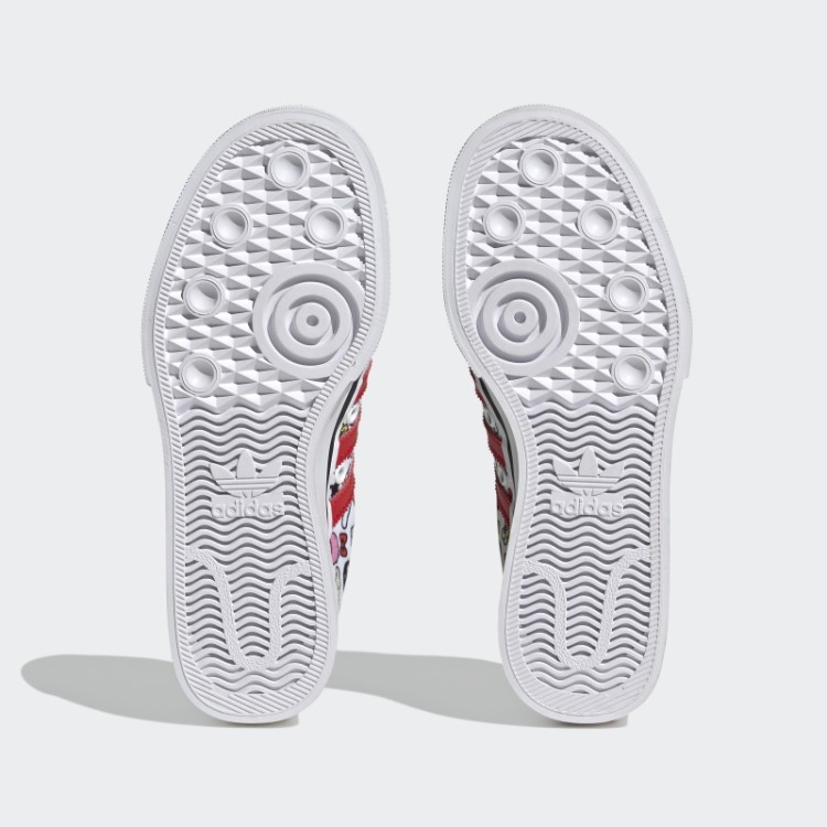 Sapatos De Plataforma Vermelho Adidas Nizza Elegante