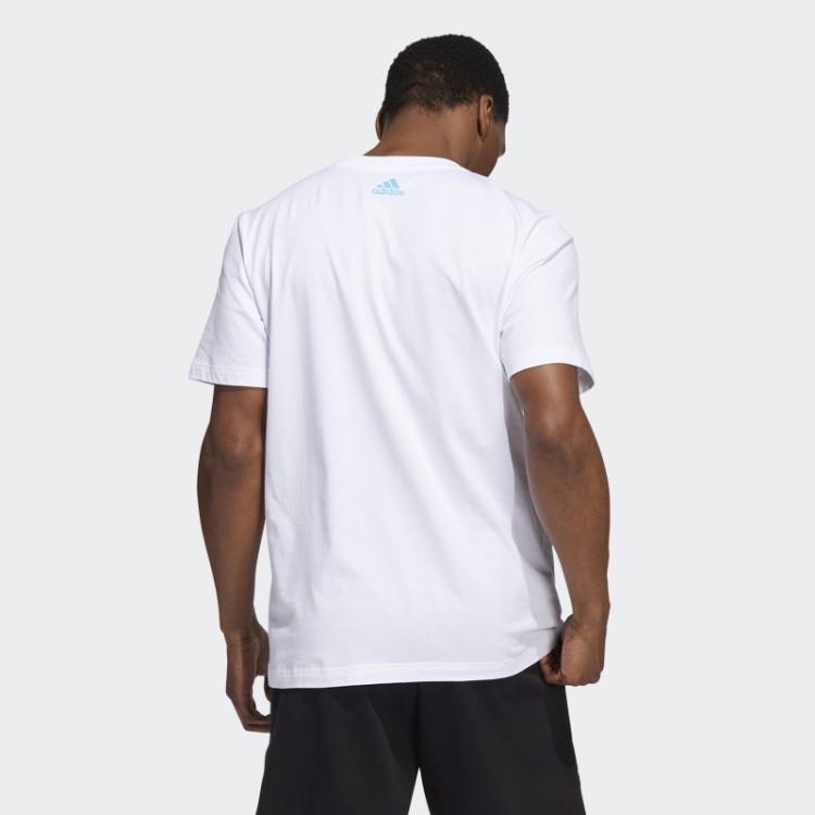 Adidas Branco D.o.n. Edição #4 Camiseta Dos Sonhos