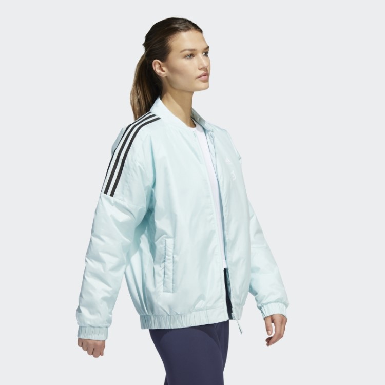 Jaqueta Bomber Adidas X Peloton Hot Mint
