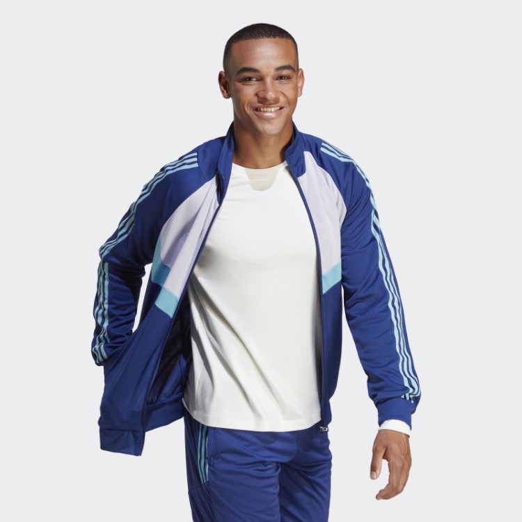 Jaqueta Tiro Adidas Victory Blue Fashion