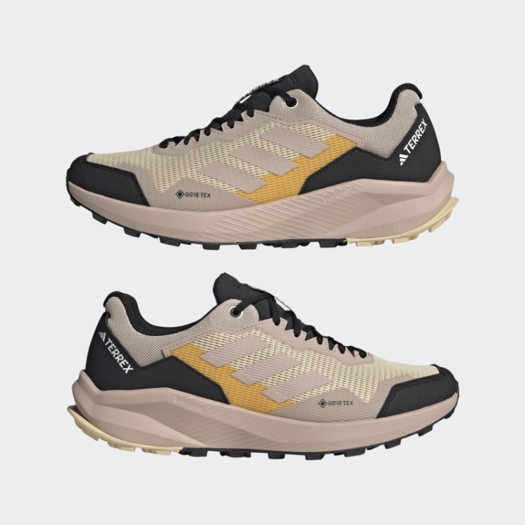 Tênis De Corrida Bege Terrex Trail Rider Gore-tex Adidas