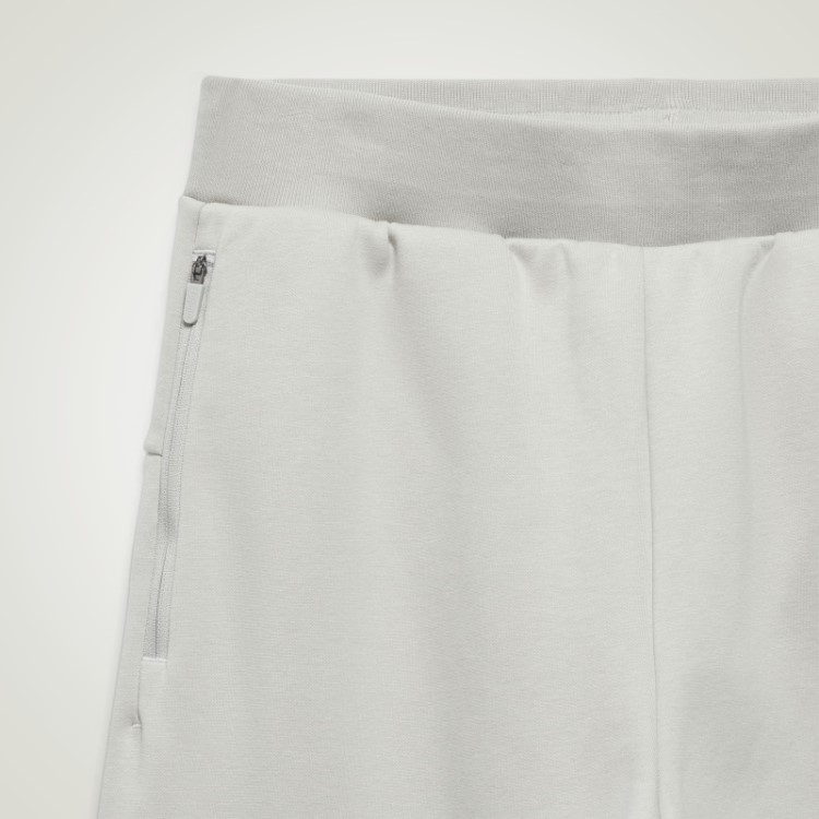 Calça De Moletom De Basquete Adidas Cinza Metálico