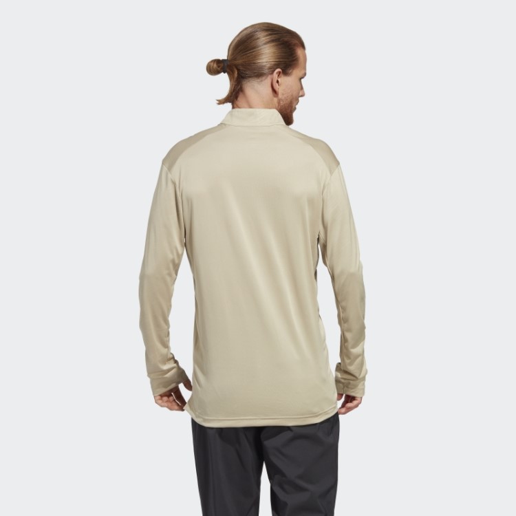 Top Terrex Manga Longa Com Meio Zíper E Manga Longa Savanna Adidas