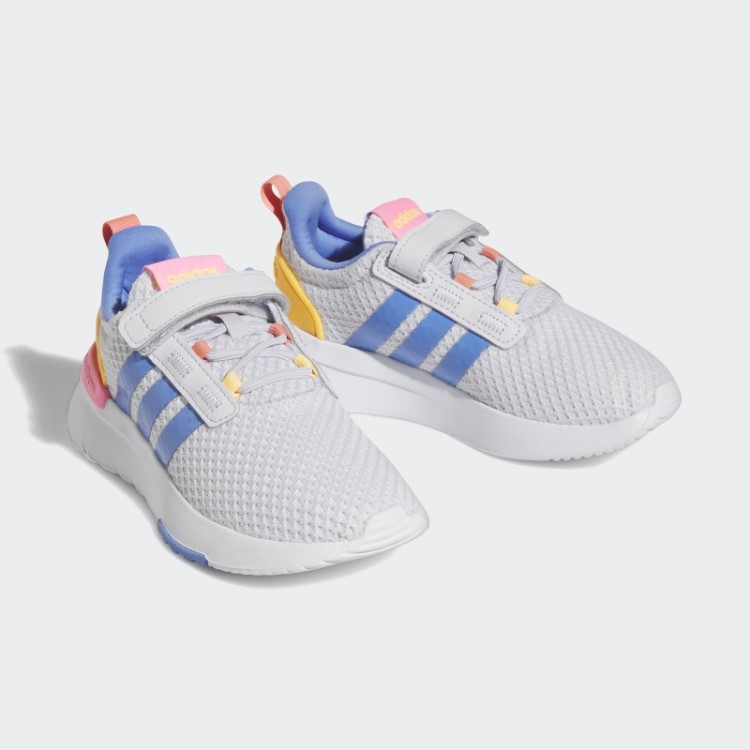Dash Grey Racer Tr21 Estilo De Vida Corrida Com Renda Elástica E Tênis Top Strap Adidas