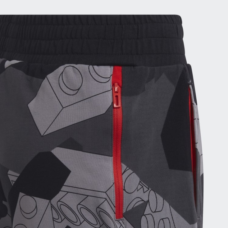 Bermuda Adidas X Classic Lego Cinza