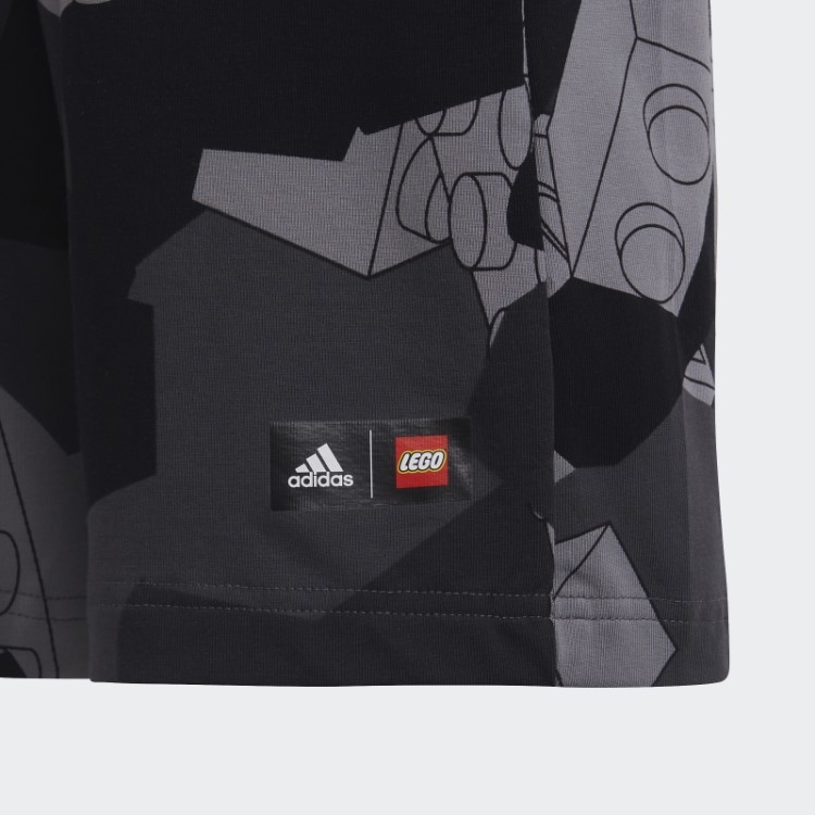 Bermuda Adidas X Classic Lego Cinza