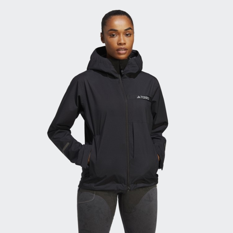 Adidas Terrex Multi Rain.rdy Jaqueta De Chuva De 2,5 Camadas Preta