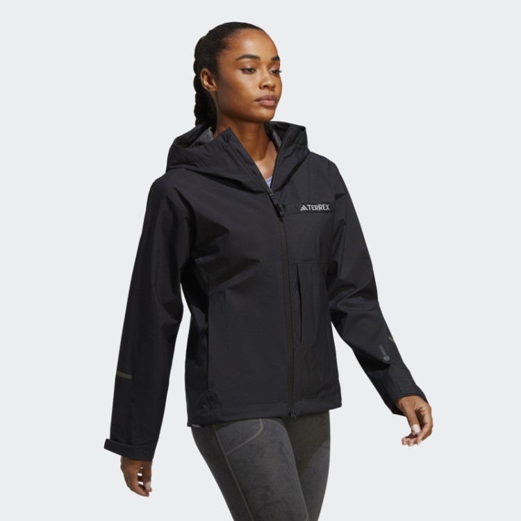 Adidas Terrex Multi Rain.rdy Jaqueta De Chuva De 2,5 Camadas Preta