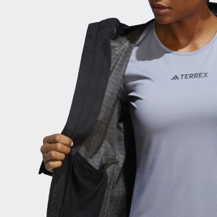 Adidas Terrex Multi Rain.rdy Jaqueta De Chuva De 2,5 Camadas Preta