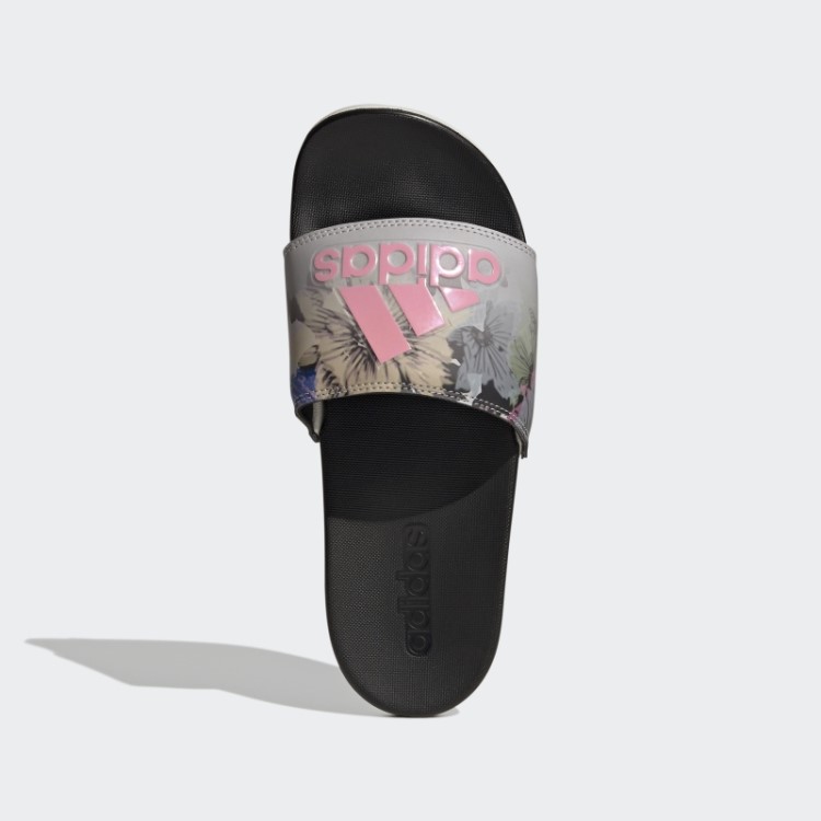 Chinelos De Conforto Adilette Cinza Adidas