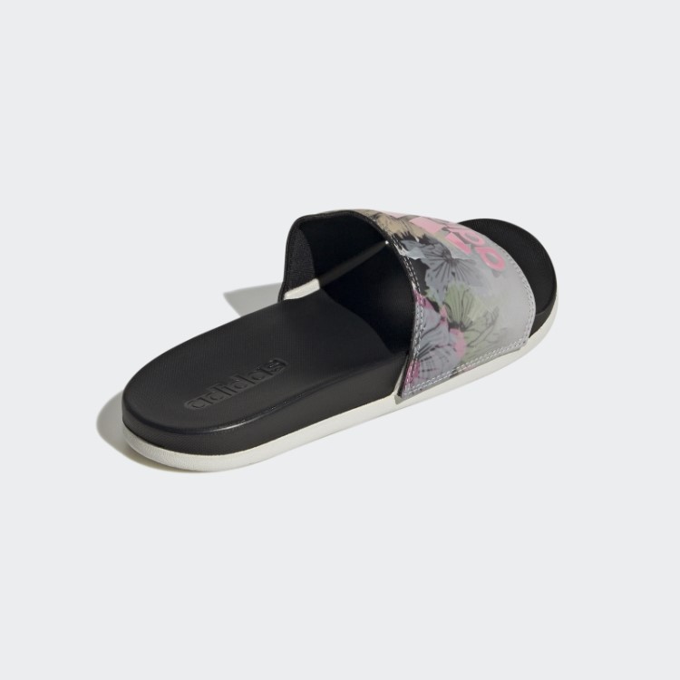 Chinelos De Conforto Adilette Cinza Adidas