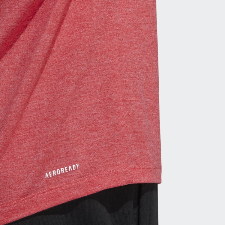 Adidas Scarlet Mel Aeroready Projetada Para Mover Camiseta Esportiva Mesclada