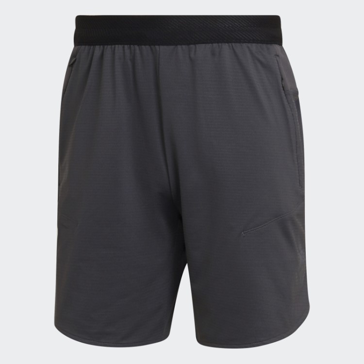 Adidas Projetado Para Treinamento Heat.rdy Hiit Shorts Cinza