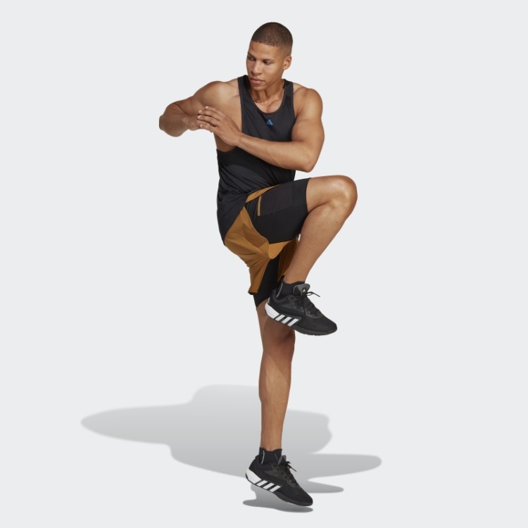 Regata De Treino Elevada Adidas Black Heat.rdy Hiit
