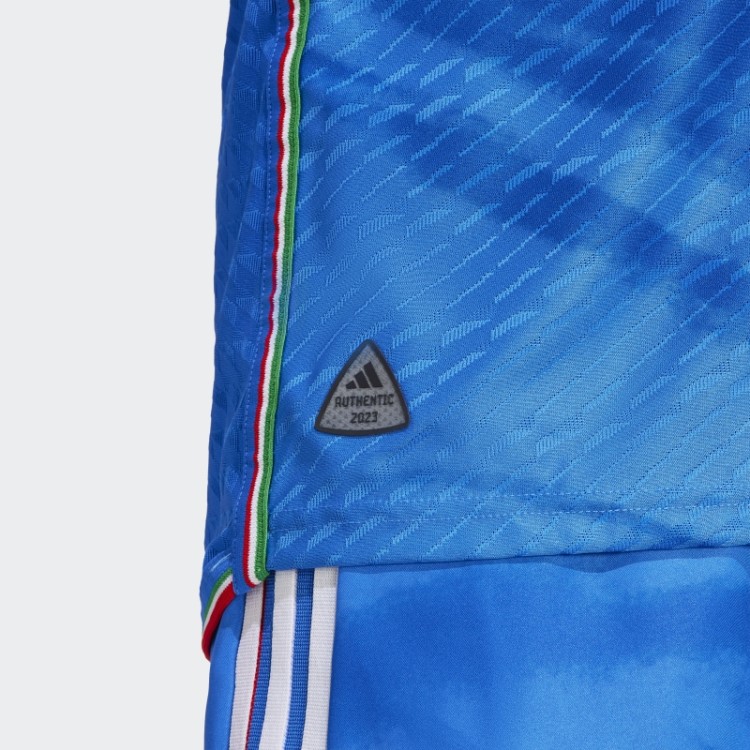 Camisa Azul Adidas Italia 23 Original