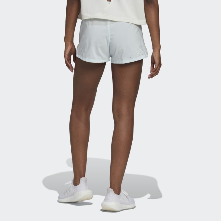Short Marcapasso Perfurado Azul Adidas