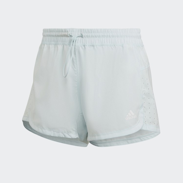 Short Marcapasso Perfurado Azul Adidas